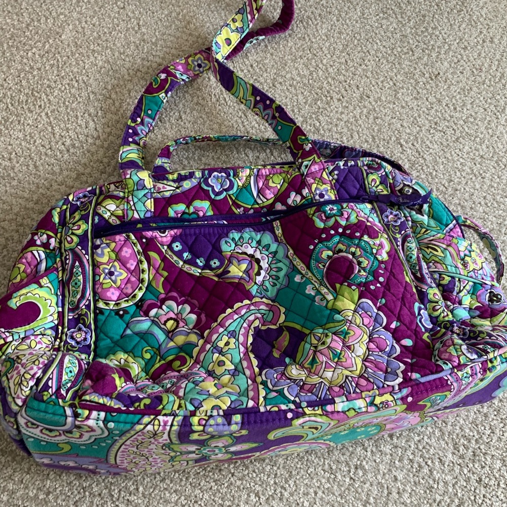 Vera Bradley Iconic Ultimate Diaper Bag - Purple